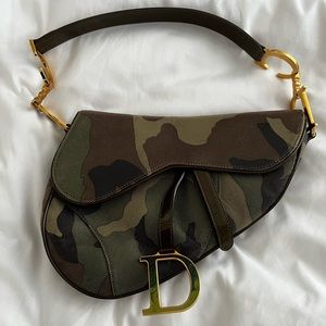 Dior saddle bag camo